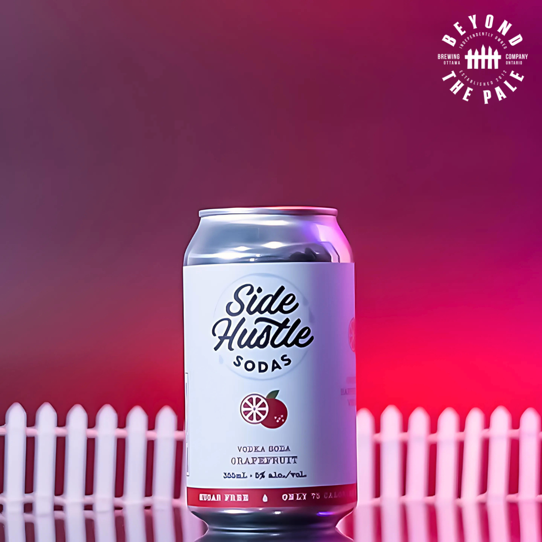 Side Hustle Soda - Grapefruit Vodka Soda