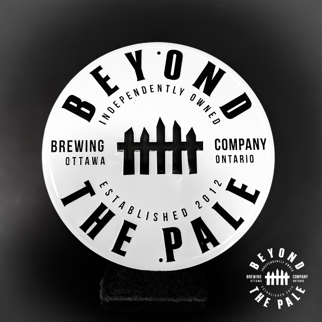 Beyond the Pale 12" Tin Logo Sign Beyond The Pale Brewing Company